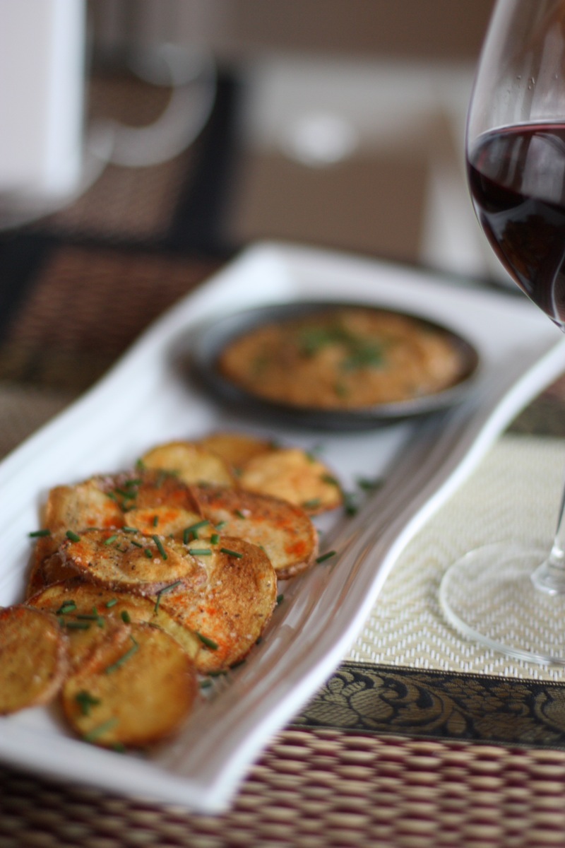 Sweet Potato Chips w:Miso.JPG